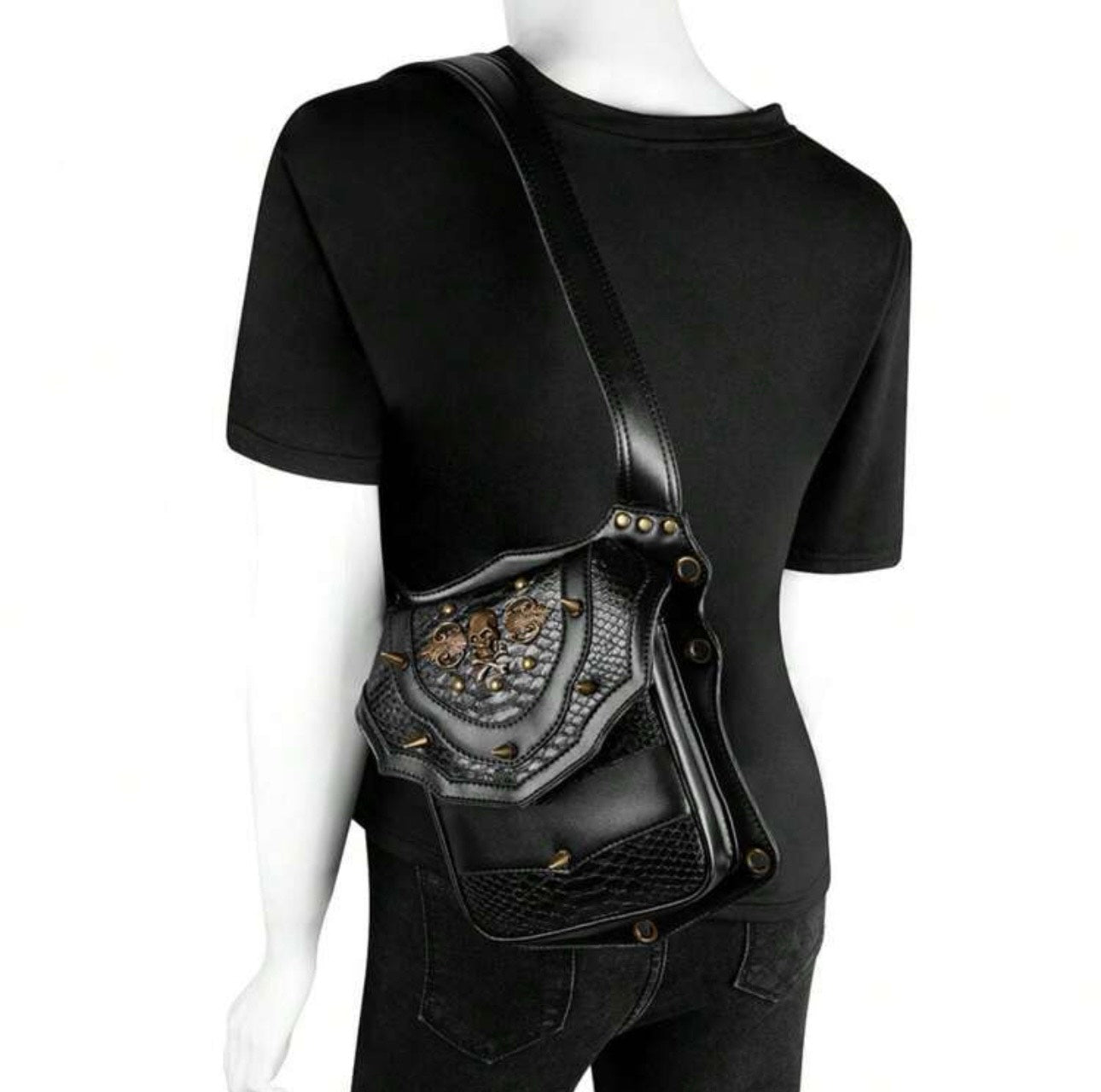 Bolso Bandolera Halloween Con Cadena Para Mujer y Hombre