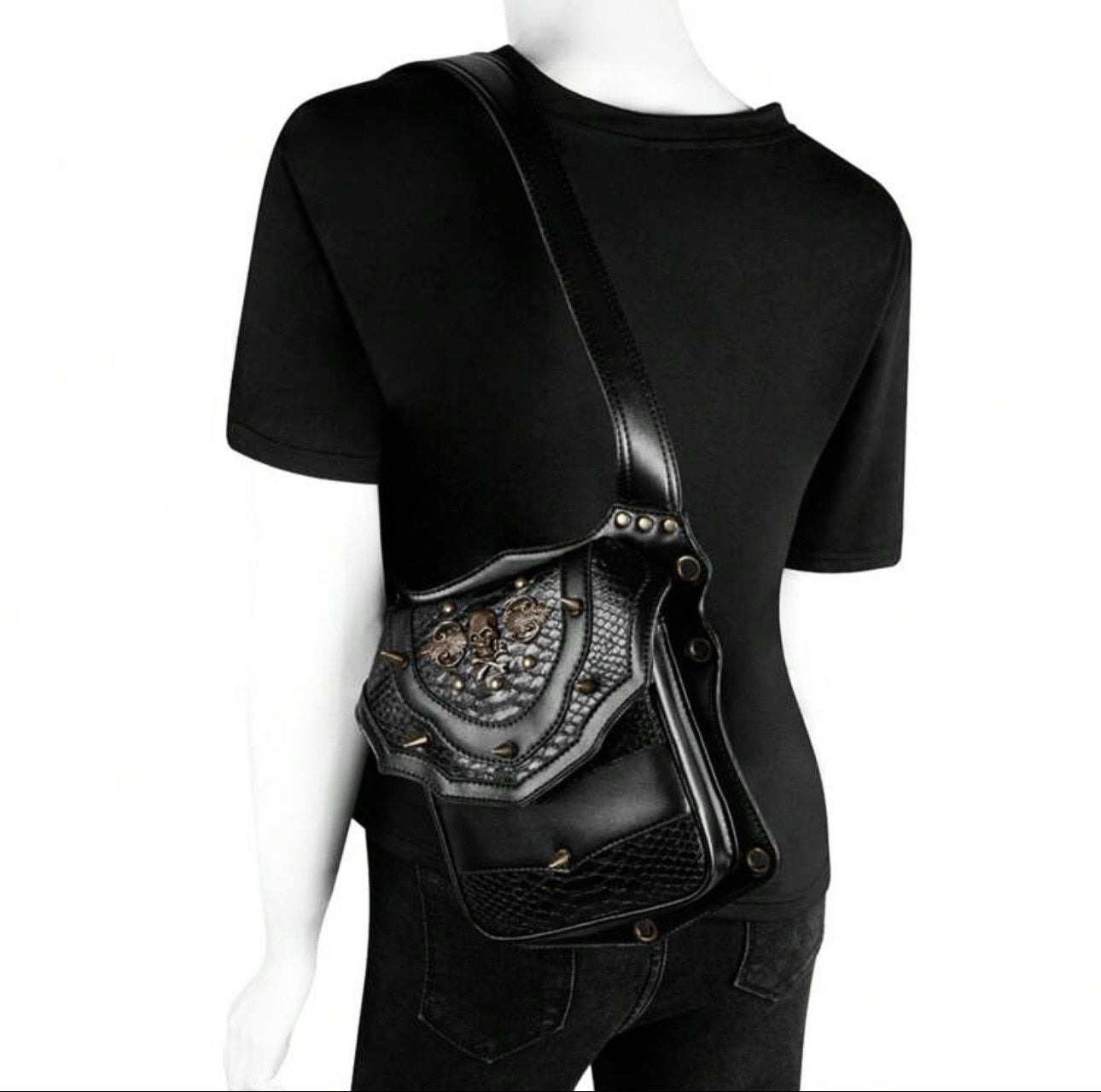 Bolso Bandolera Halloween Con Cadena Para Mujer y Hombre