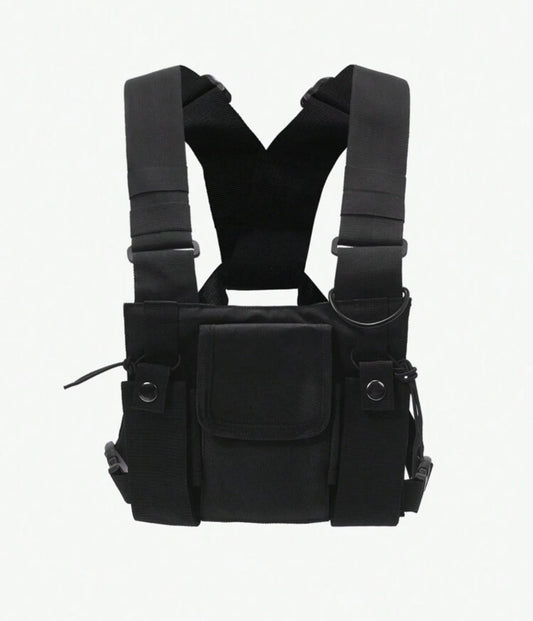 Chest Bag with Release Buckle for Multipurpose Street Style
