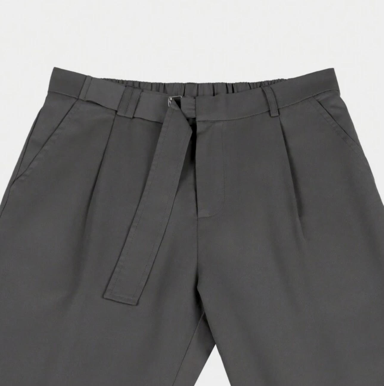 Men's Slant Pocket Pants with Belt